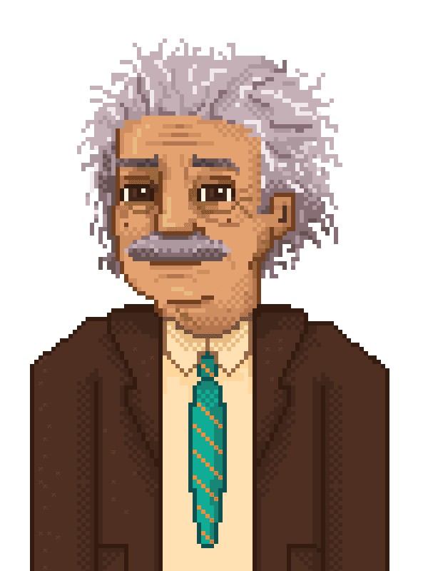 Albert Einstein portrait