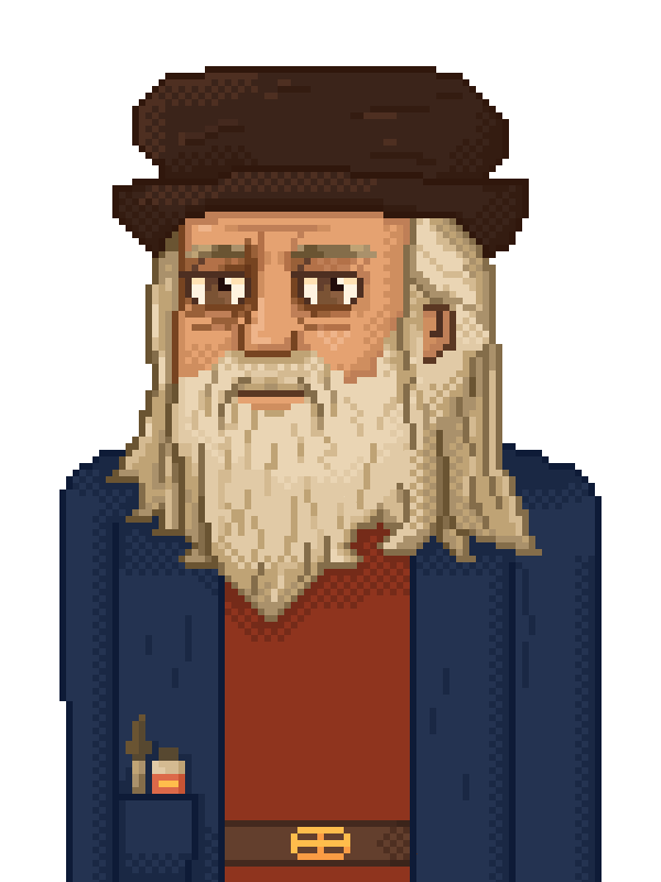 Leonardo da Vinci portrait